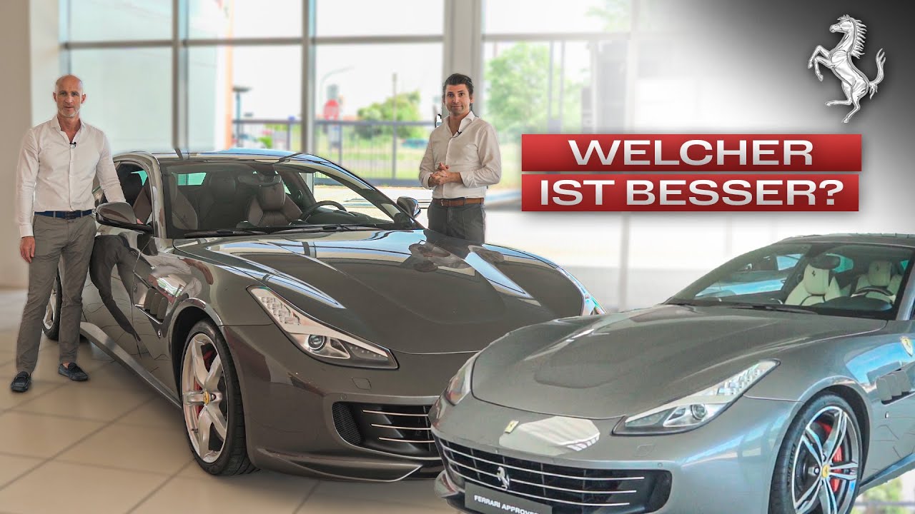 Ferrari Lusso T vs. Ferrari GTC4 Lusso - ein besonderer Vergleich!