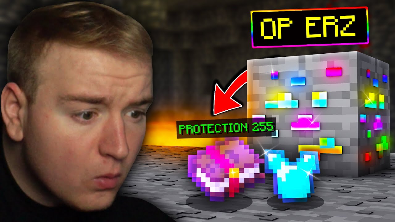 MINECRAFT, aber ERZE sind OP