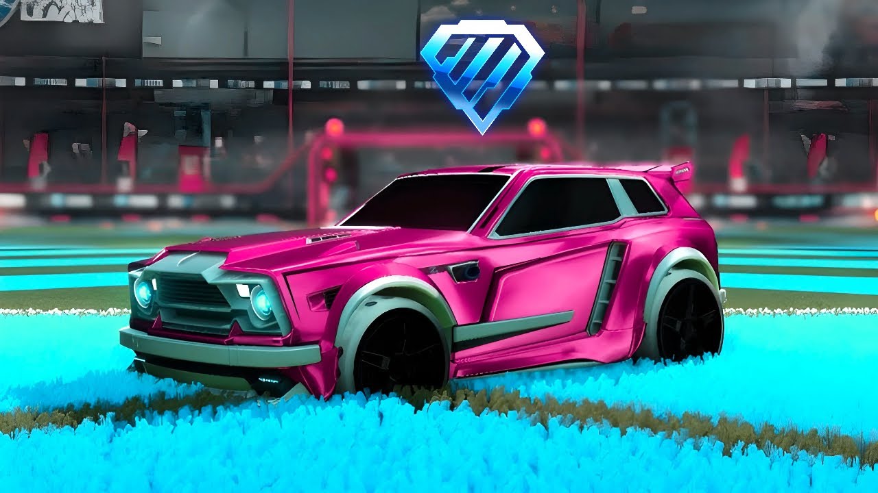 ASI es UNA PARTIDA en DIAMANTE en ROCKET LEAGUE 😂