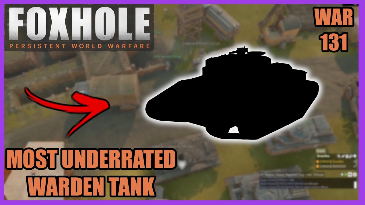 Это САМЫЙ НЕДООЦЕНЕННЫЙ танк Warden - Foxhole War 131.
