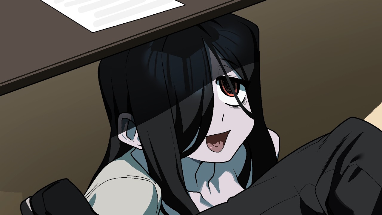 Ghost under the desk. | Official Comic Dub