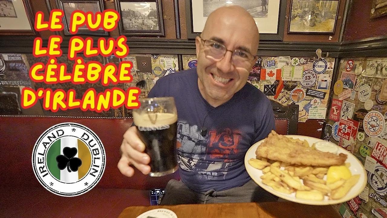 Plats typiques irlandais dans le plus vieux pub de Dublin