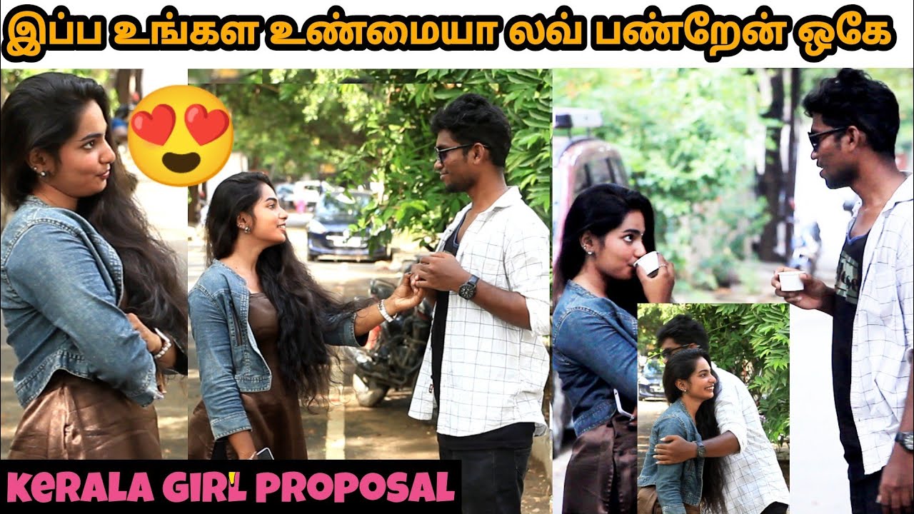 Enakku istam | kerala girl proposal prank | tamil prank | vaaya moodra