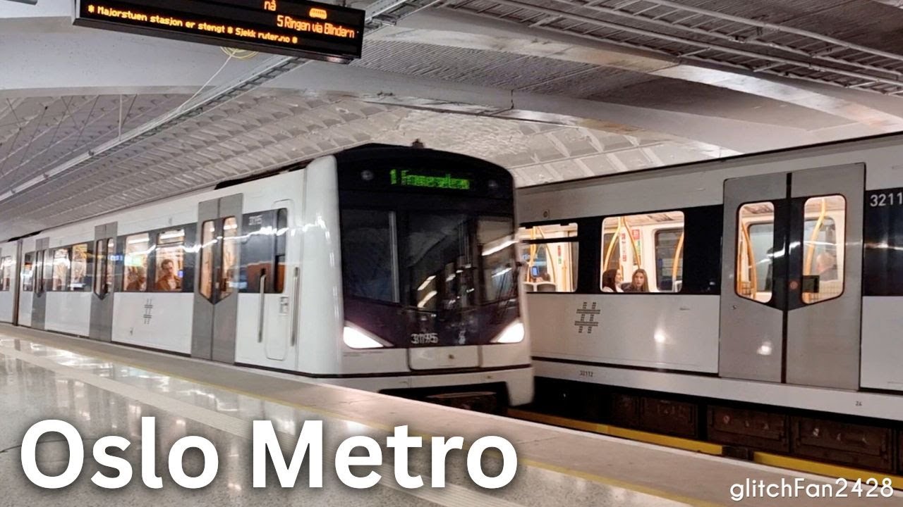 Oslo Metro (City Centre), Norway 2025