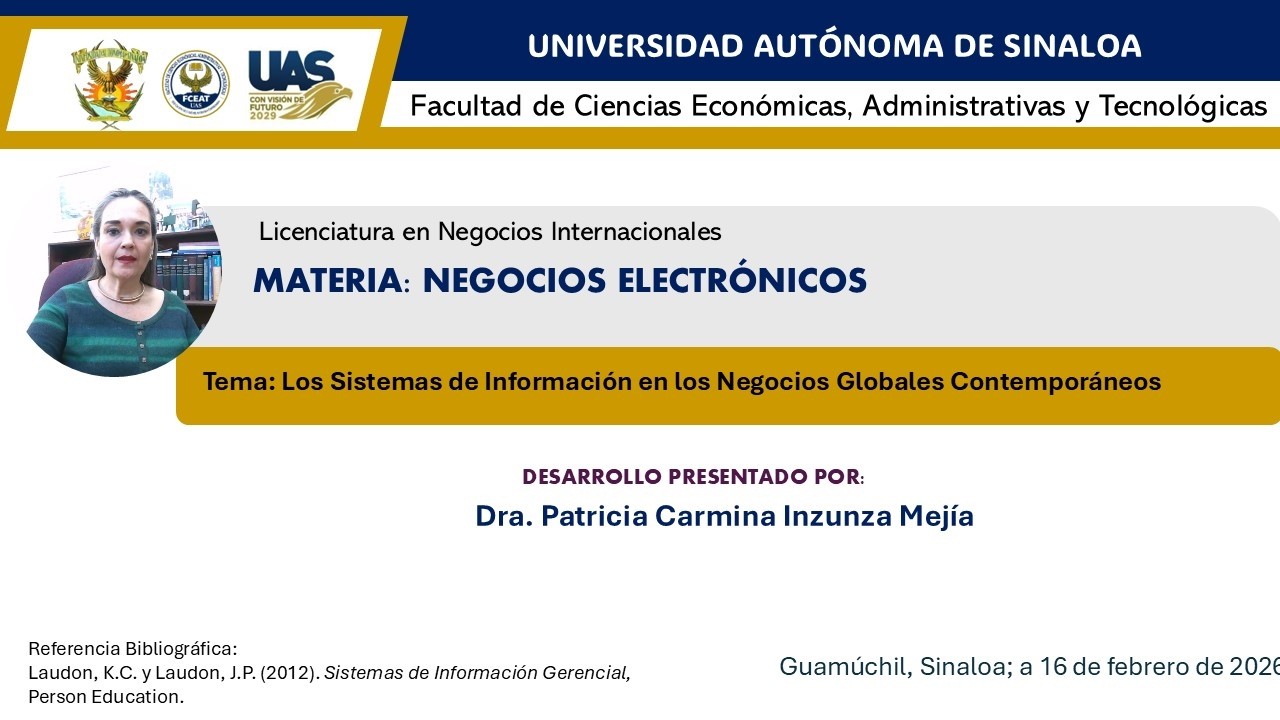Los Sistemas de Información en los Negocios Globales