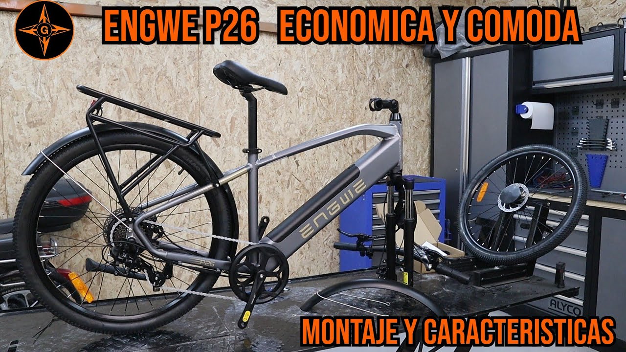 ENGWE P26 la bici electrica COMODA  ,  ECONOMICA y con gran AUTONOMIA   / GINESSOT