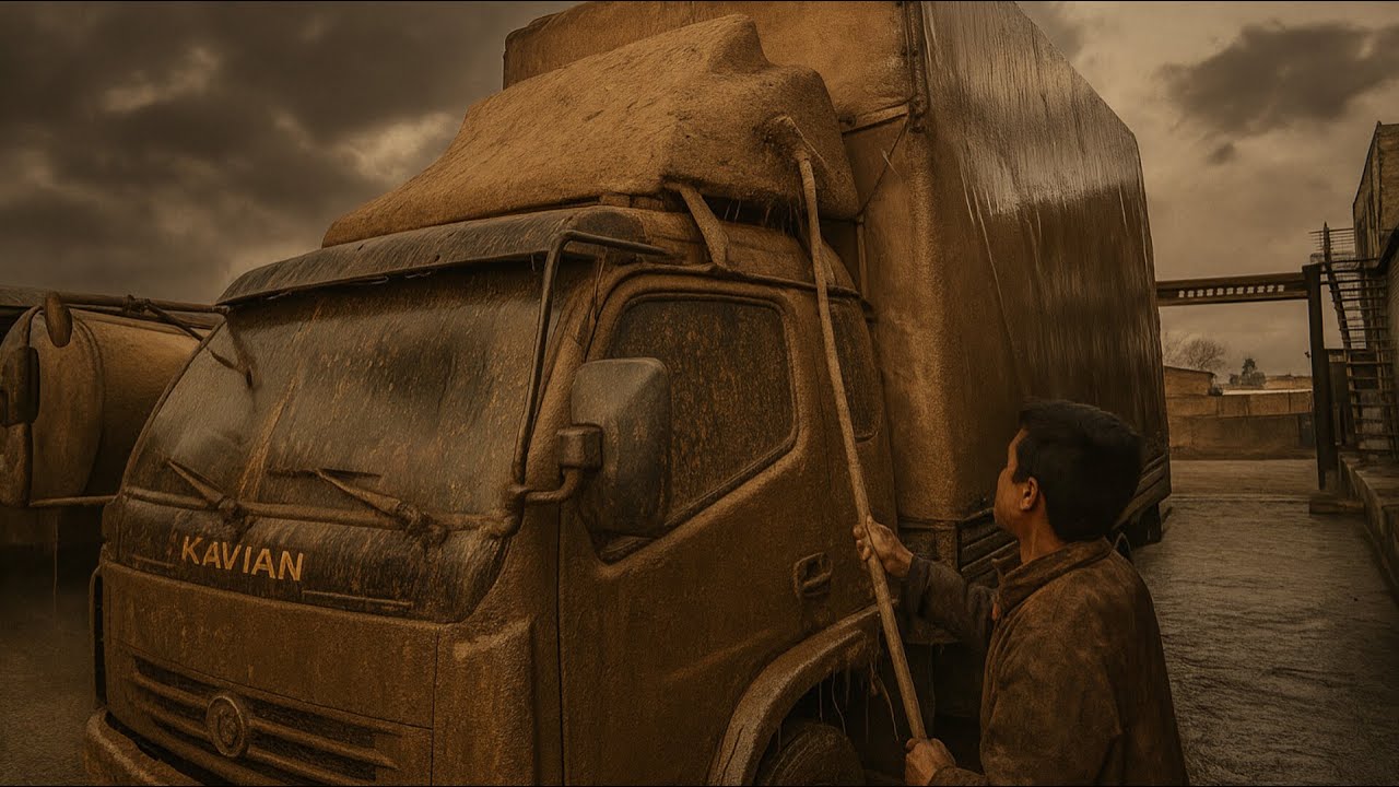 Flowing MUD! Nastiest Truck EVER! How to wash Dirty Truck with pressure Washer?