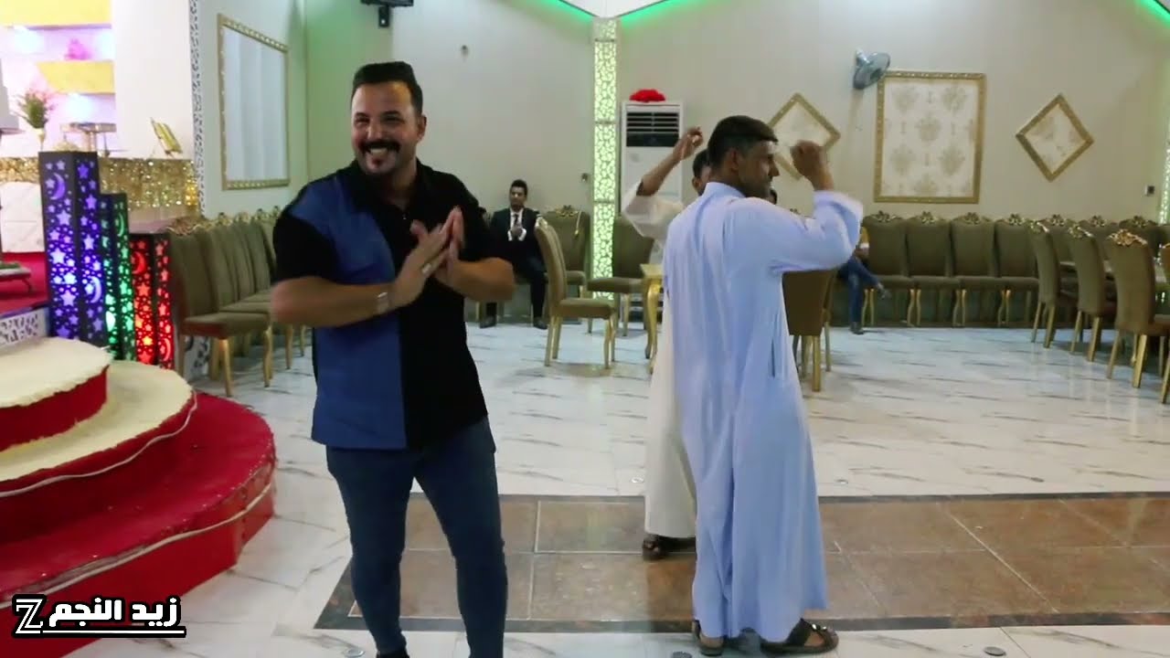 الرادود حيدر السلامي وسجاد الفحام (( حفل زفاف حسين الشمري ))