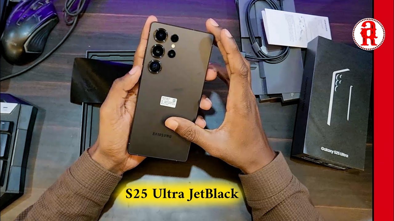 Samsung S25 Ultra JetBlack Unboxing in Hindi | 12GB/512GB @SamsungIndia