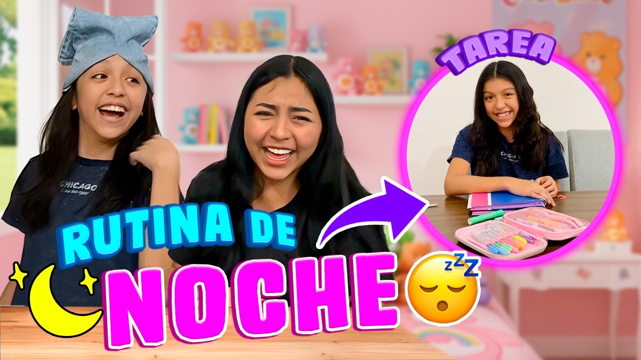 😴RUTINA DE NOCHE!🌛LAS RISA NO FALTARON😂 IYo soy Aranza💕