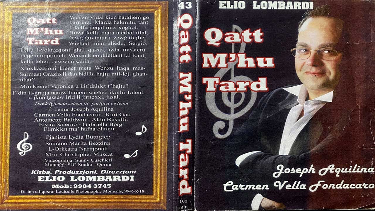 QATT M'HU TARD - Elio Lombardi