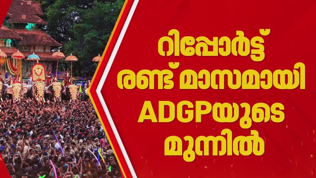 Thrissur Pooram Kalakal: No immediate action | Thrissur Pooram | REPORTER LIVE