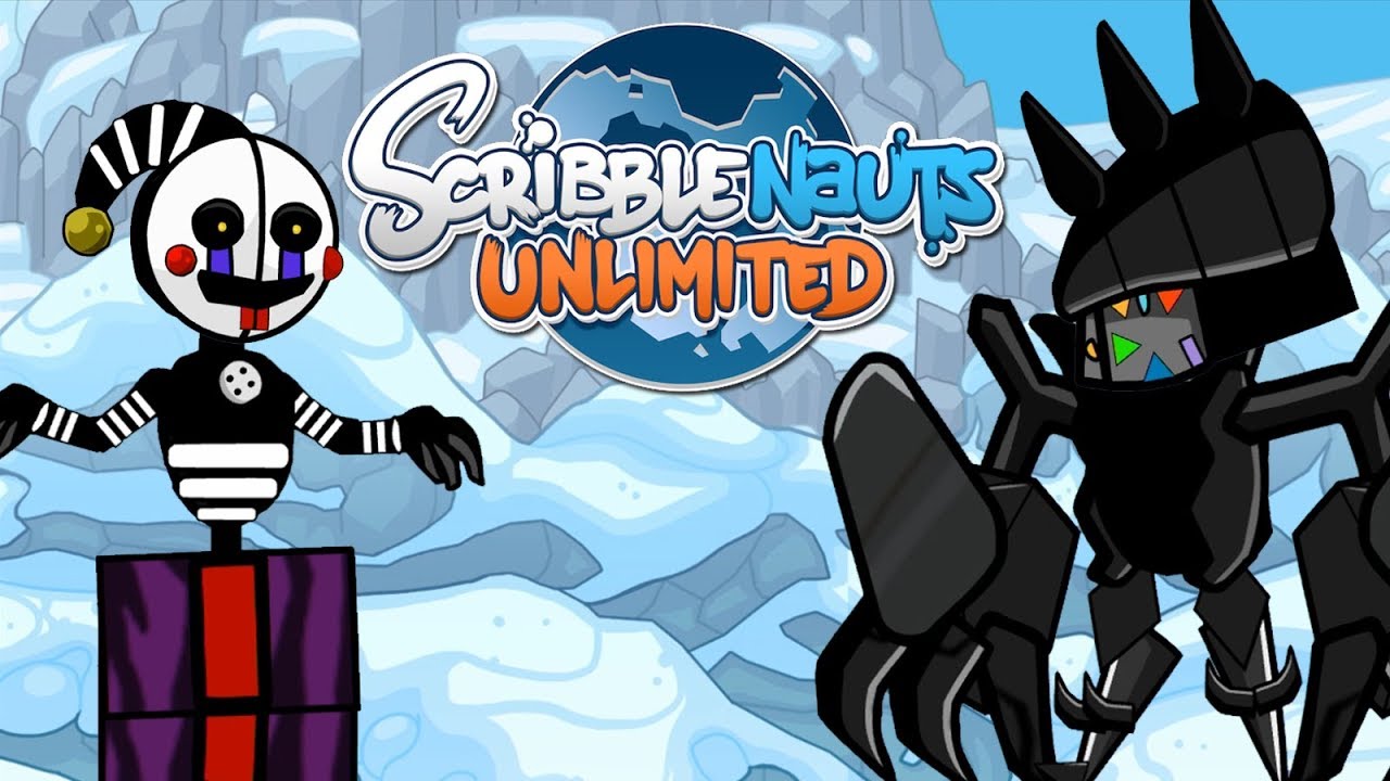 Scribblenauts Unlimited 265 FNaF 6 SECURITY PUPPET & Pokemon NECROZMA