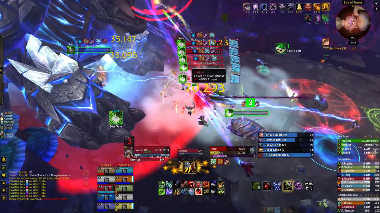 Solo Blood Death Knight Tanking: Tortos 10m Normal
