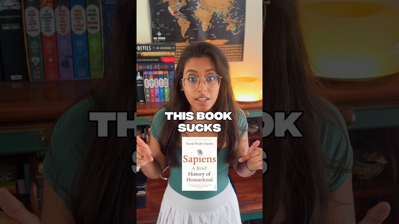 Sapiens sucks..and I&rsquo;m standing on business 😤 #booktok #booktube #sapiens #science #nonfiction