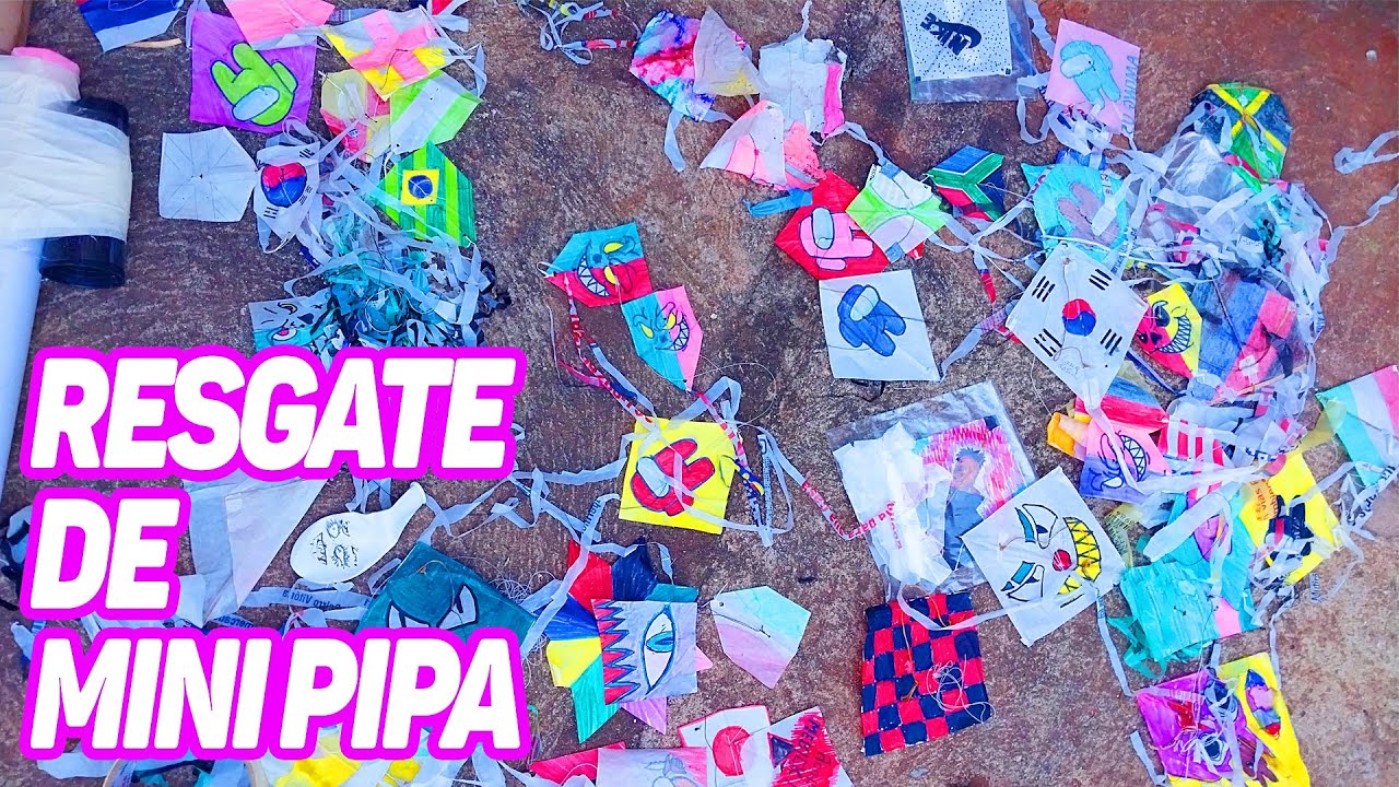 FIZ RESGATE DE MINI PIPA NO QUINTAL DO VIZINHO E OLHA SÓ O QUE EU ACHEI #minipipa #pipa #pipacombate