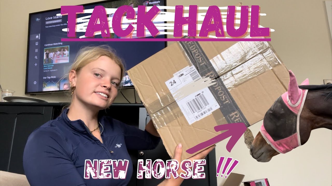 TACK HAUL AND NEW HORSE?!? | tarabrowneventing