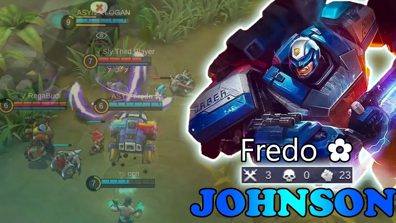 Best Driver Ever! [F̶r̶e̶d̶o ✿] mobile legends johnson gameplay