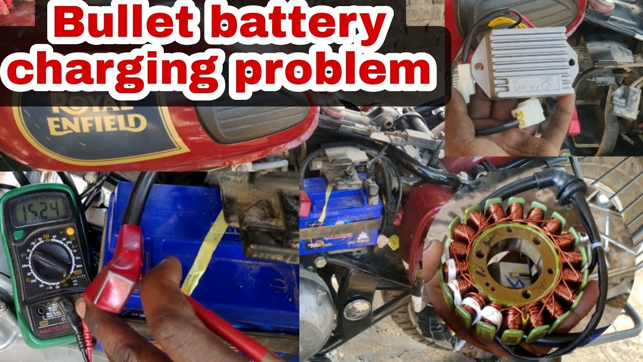 Royal Enfield battery charging problem | Bullet battery charging problem | classic 350 batter