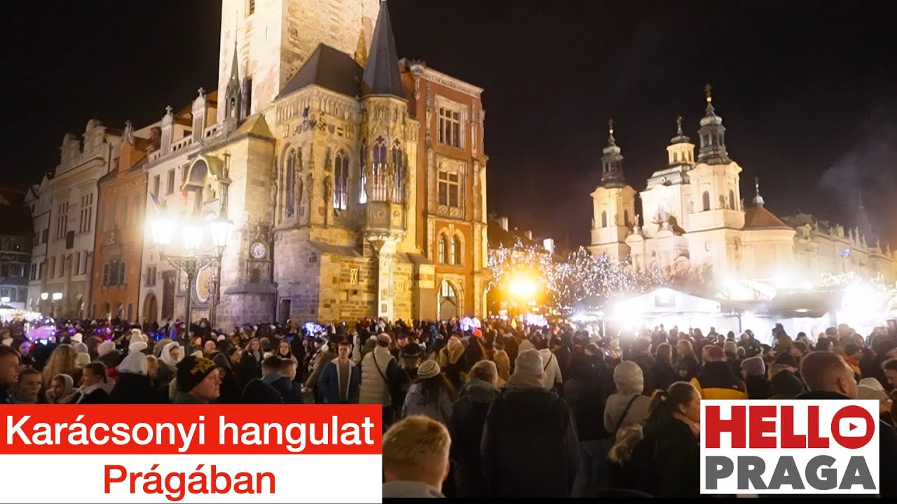 Karácsonyi hangulat Prágában!