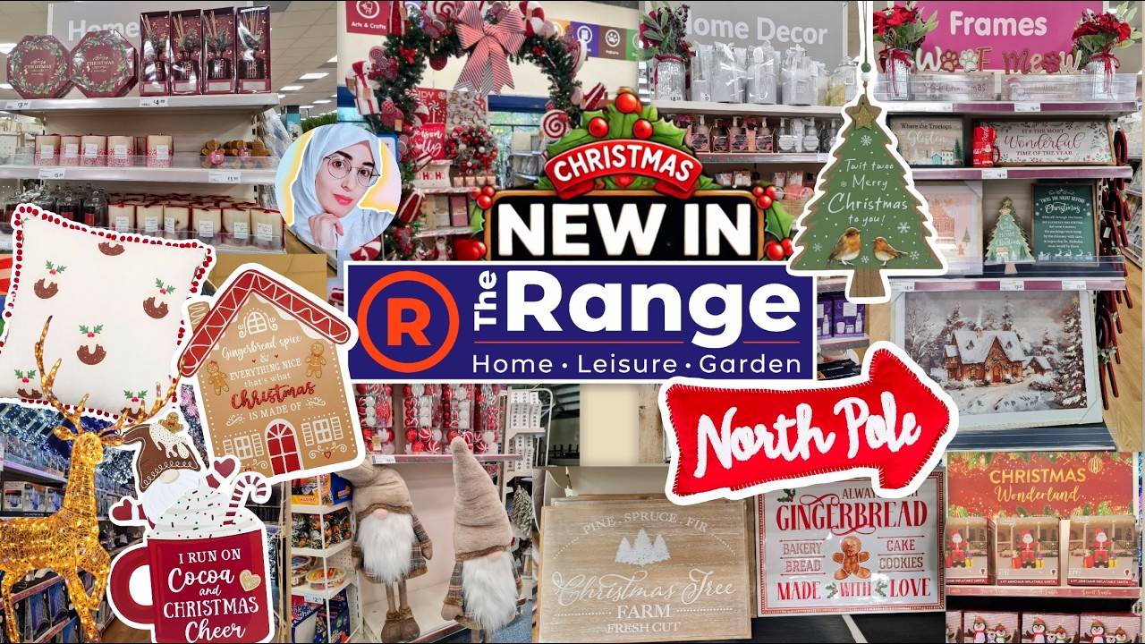 🤯 CHRISTMAS AT THE RANGE 🤩 NEW IN‼️ Shop With Me Xmas 2024 😍🎅🏻❄️