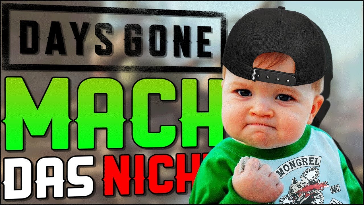 Mach das NICHT FALSCH in Days Gone - Days Gone Anfänger Tipps deutsch german