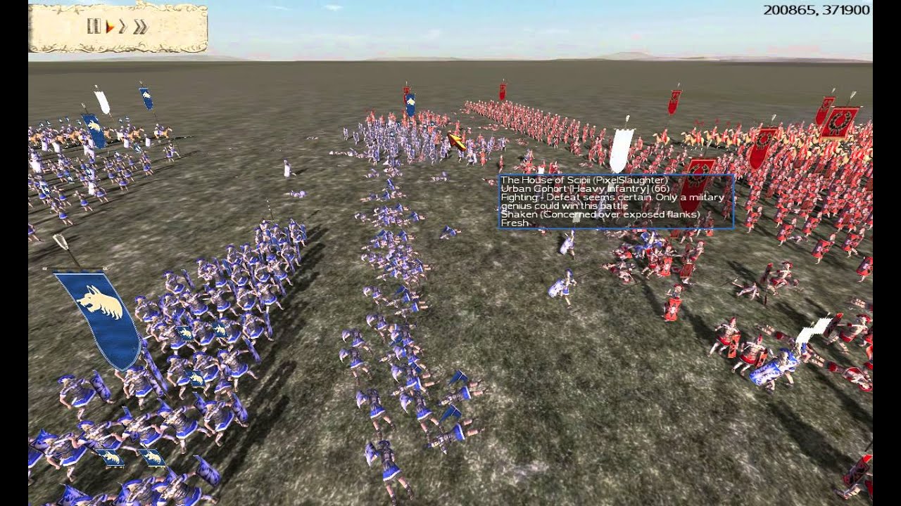 Rome Total War ~Online battle 7~ 1v1 31k