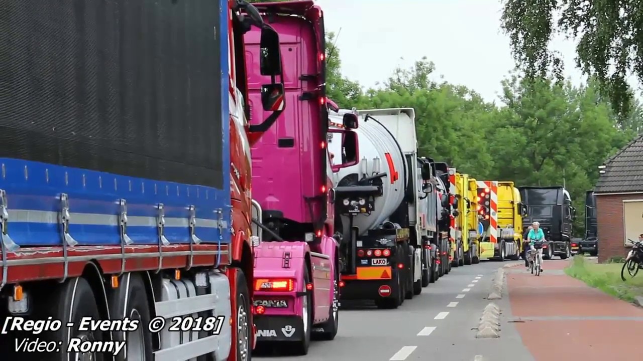 Jaarlijkse Truckrun Tweede Exloërmond 03-06-18