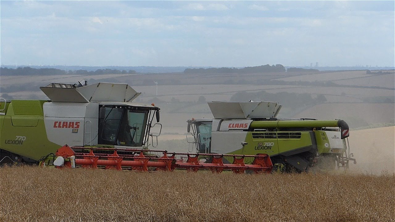 JSR Farms Oil Seed Rape Harvest 2020