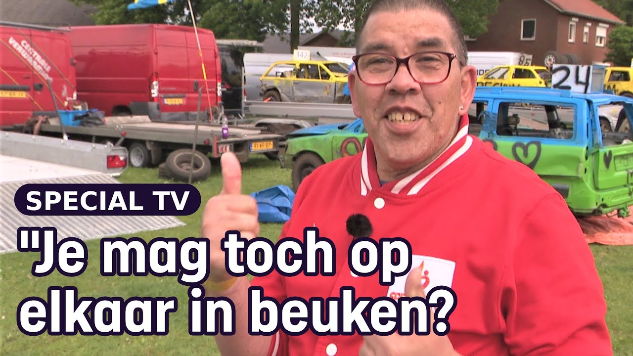Raimond met Special TV bij de Autocross in Sint Isidorushoeve | RTV Oost