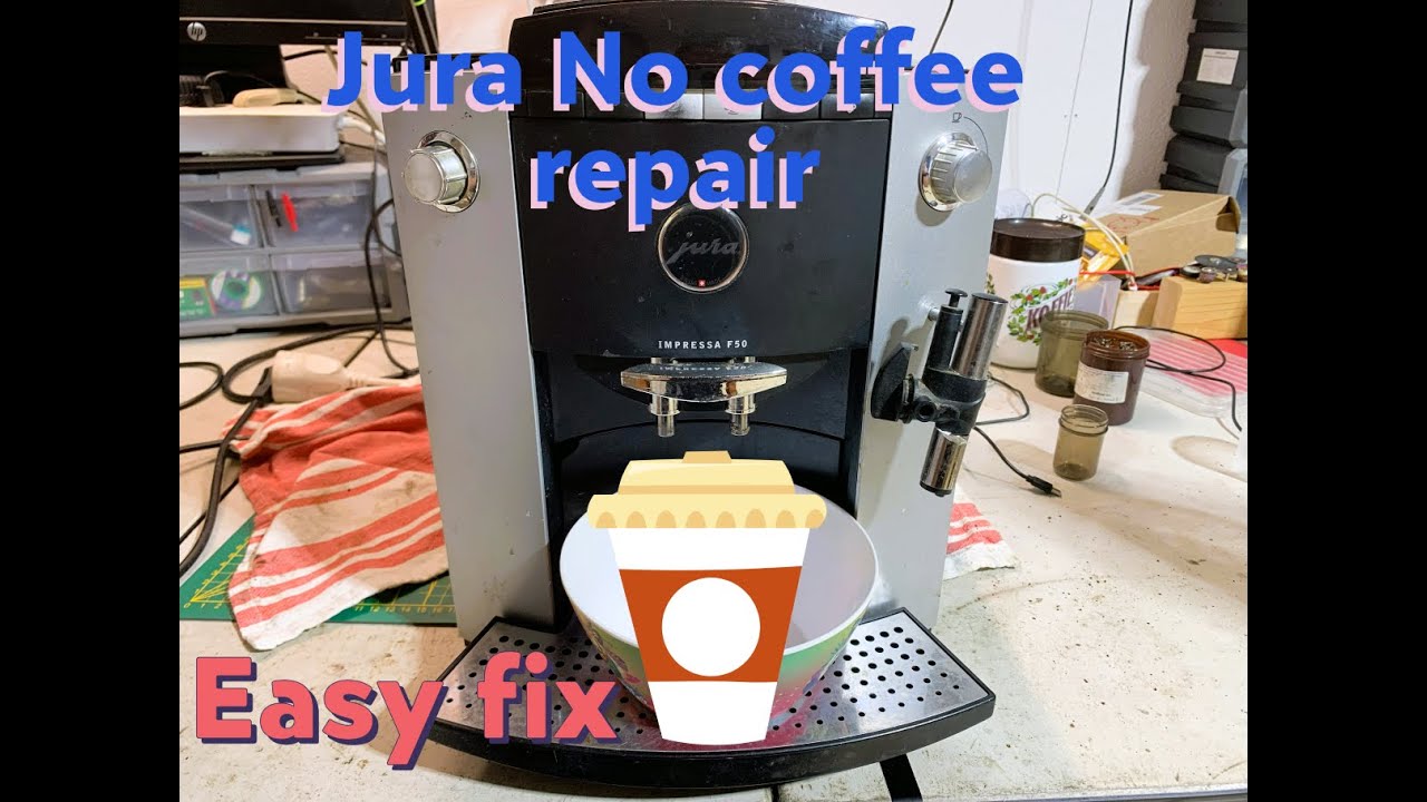 Jura Impressa F50 No coffee Fix