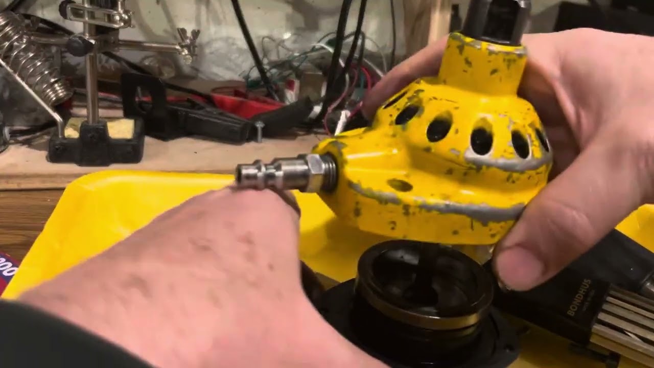 Palm nailer easy fix for leaking air