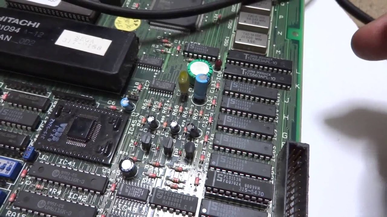Michael Jackson's Moonwalker Arcade PCB Repair