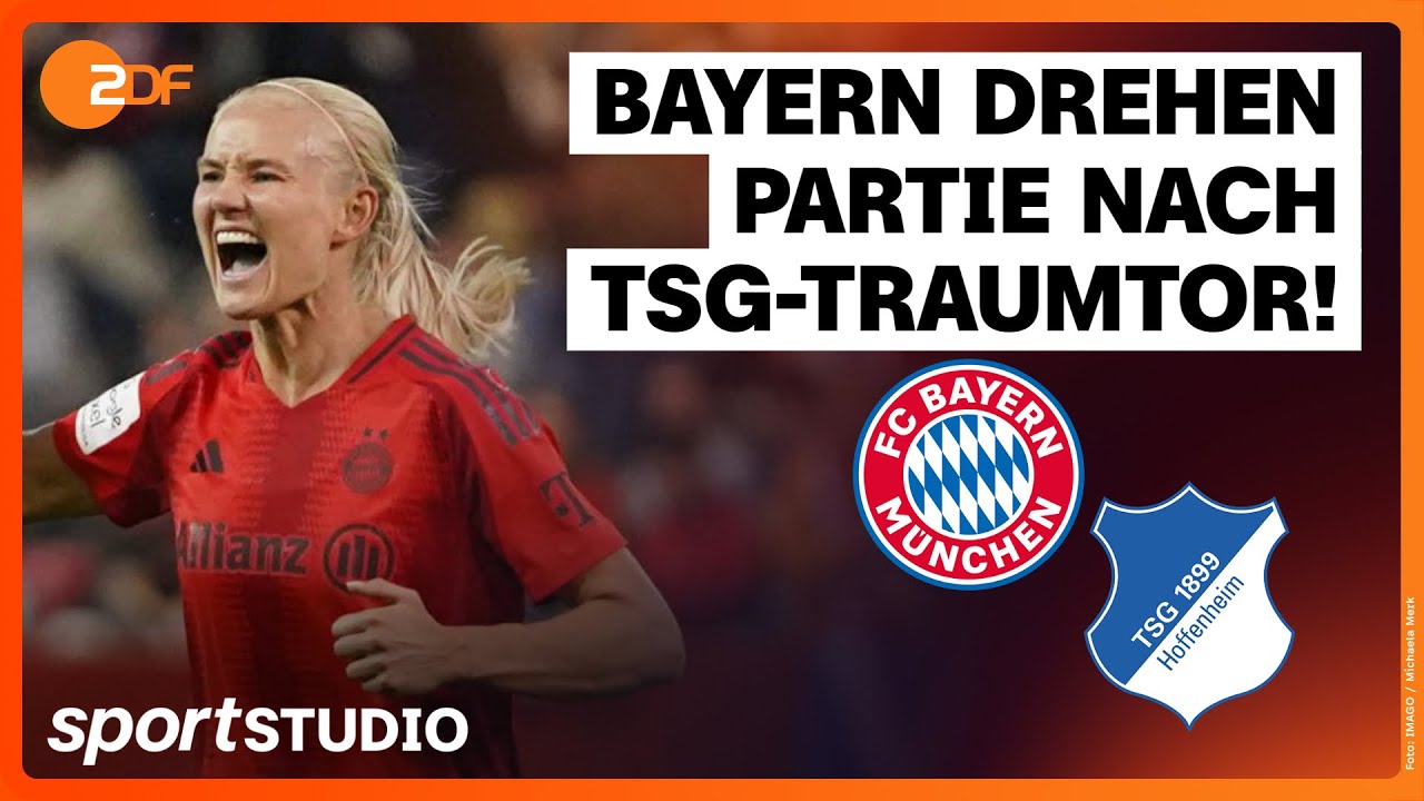 FC Bayern München – TSG Hoffenheim | Frauen-Bundesliga, 3. Spieltag Saison 2024/25 | sportstudio