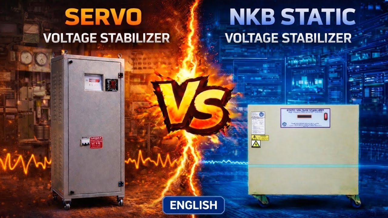 Static Voltage Stabilizer vs Servo Stabilizer | Which is Better for Your Equipment?