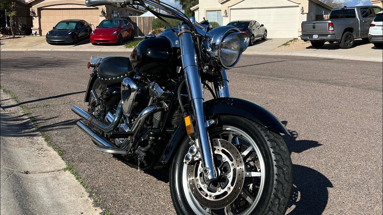 Обновления Yamaha Road Star и еще один разгон от 0 до 60 миль в час с Burnout!! #мотоциклы