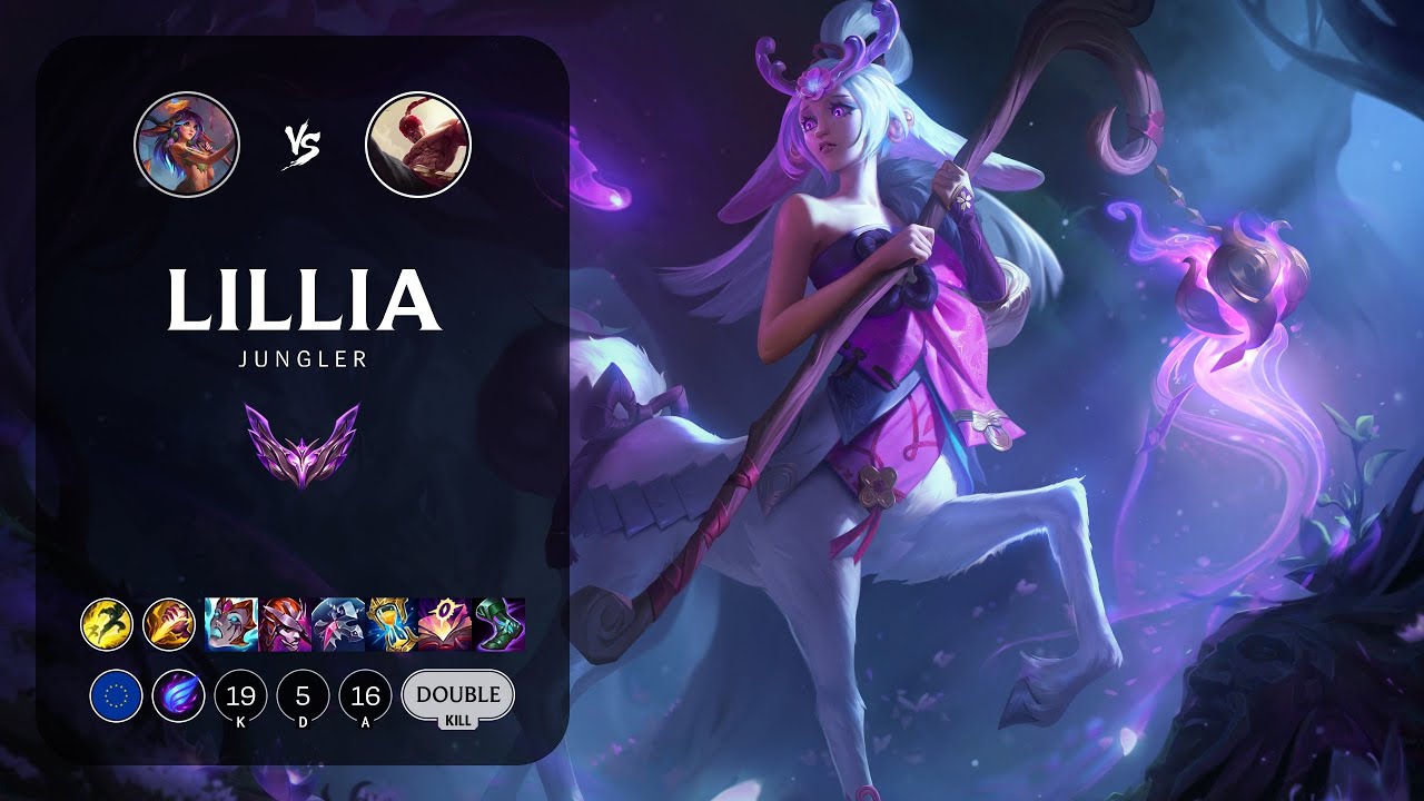 Lillia Jungle vs Lee Sin - EUW Master Patch 13.13