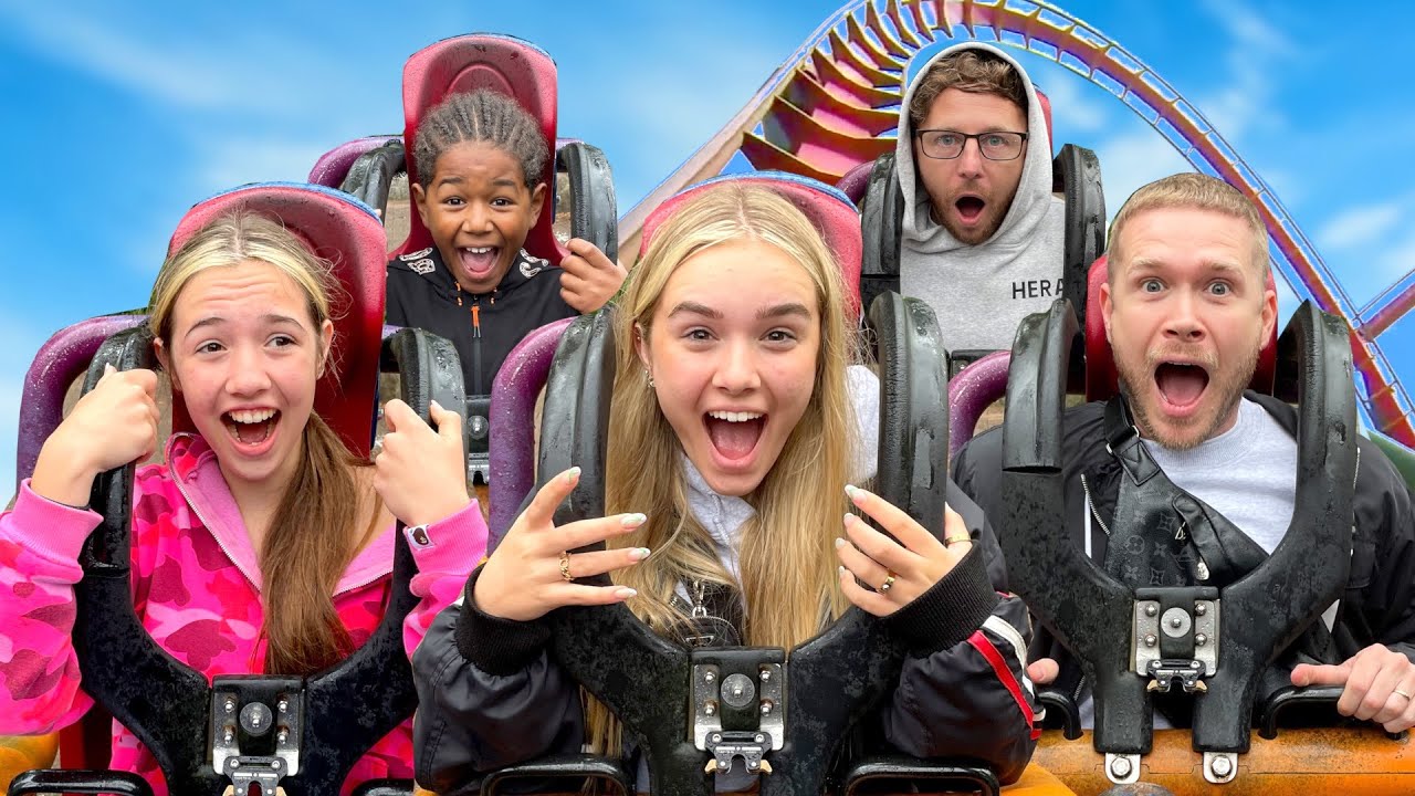 RIDING THE SCARIEST ROLLER COASTER IN ENGLAND!! 😱