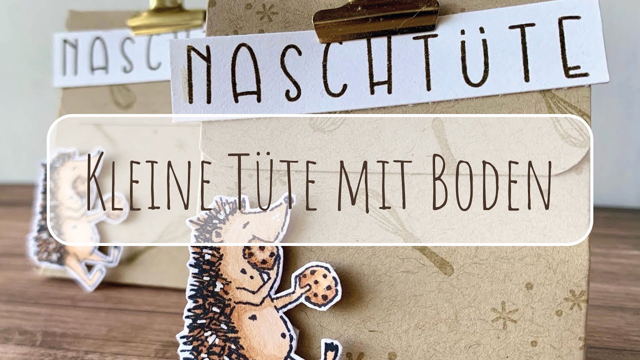 TUTORIAL | kleine Tüte mit Boden | Goodie | Kreative Ideenwerkstatt