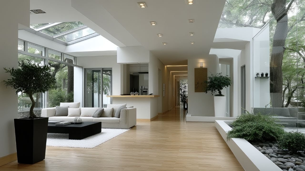Modern Minimalist Dream Home Tour | Light-Filled Interiors & Open Layouts