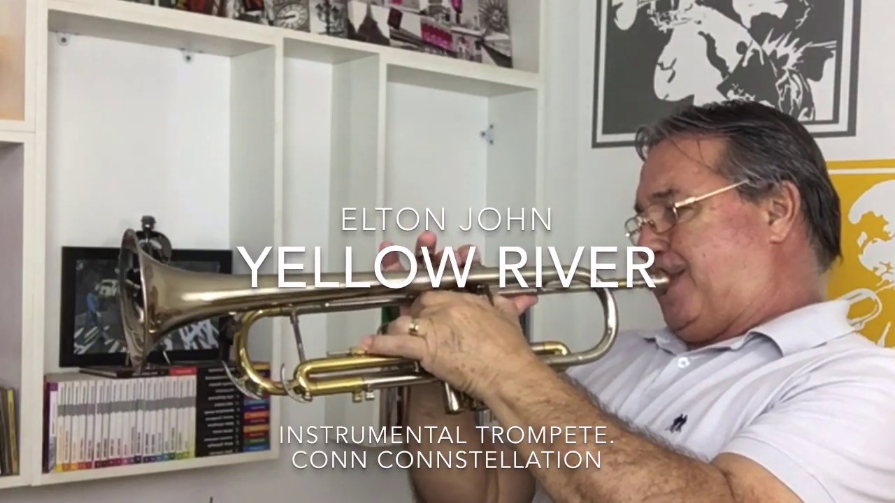 Yellow River Jeff Christie @aldinhotrompete interpreta anos 70 com solo Instrumental.