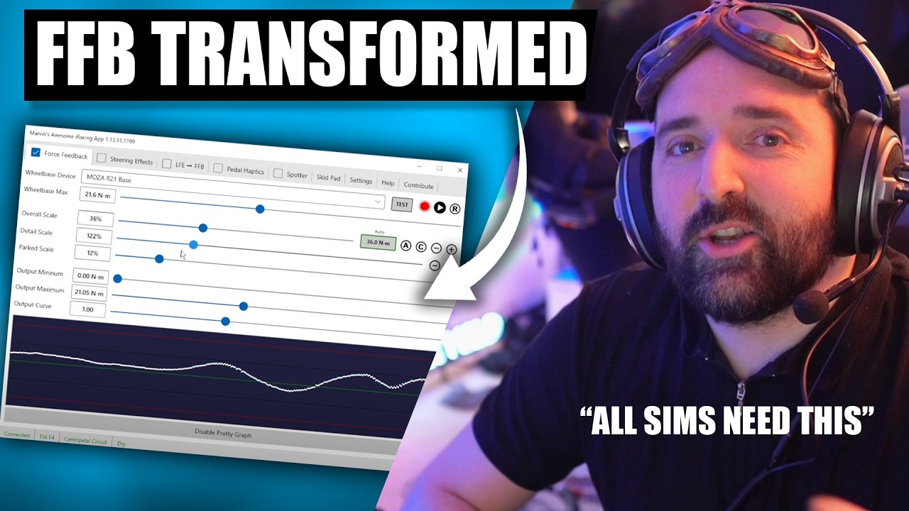 This App Transforms iRacing FFB — Other Sims Desperately need this !
