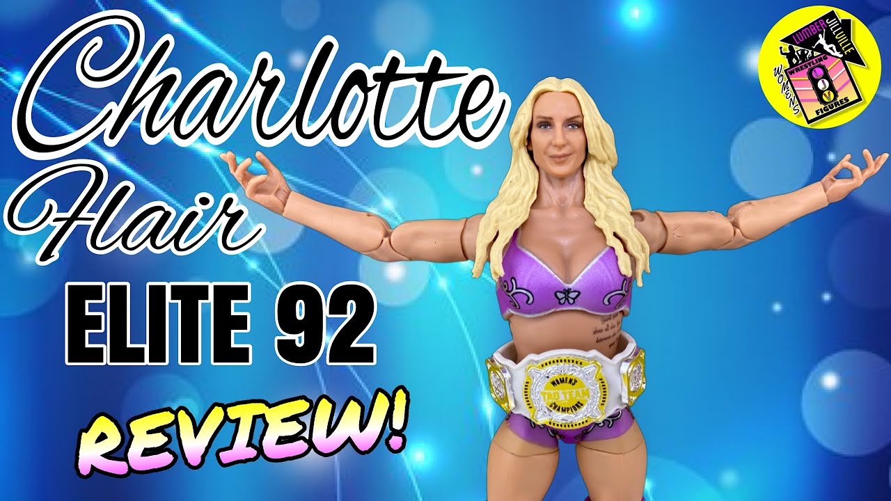 Charlotte Flair WWE Elite 92 Review: WWE Wrestling Figure Review