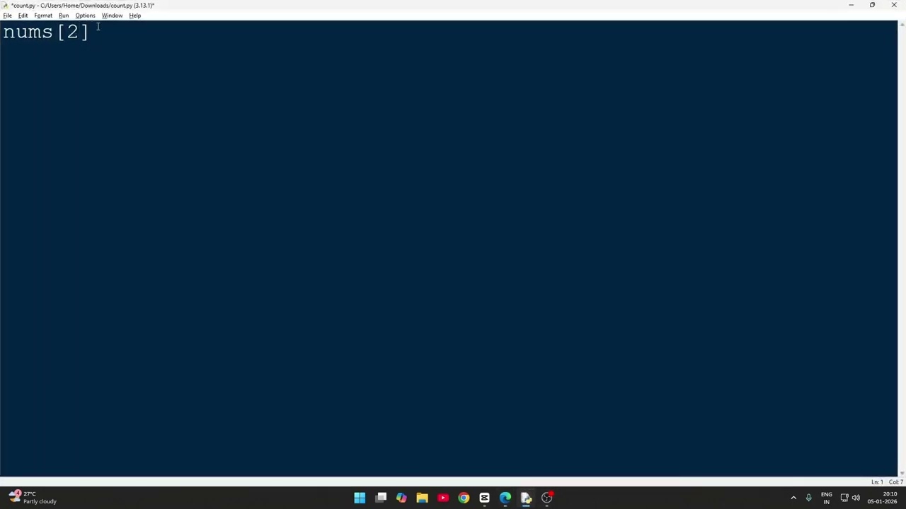 Python Program to Count Number of Words in a Line | VTU 1BPLC105B