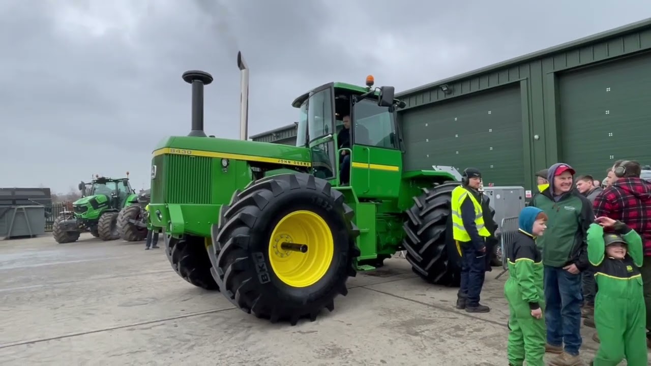 Immaculate John Deere 8430 Artic Tractor on the Dyno