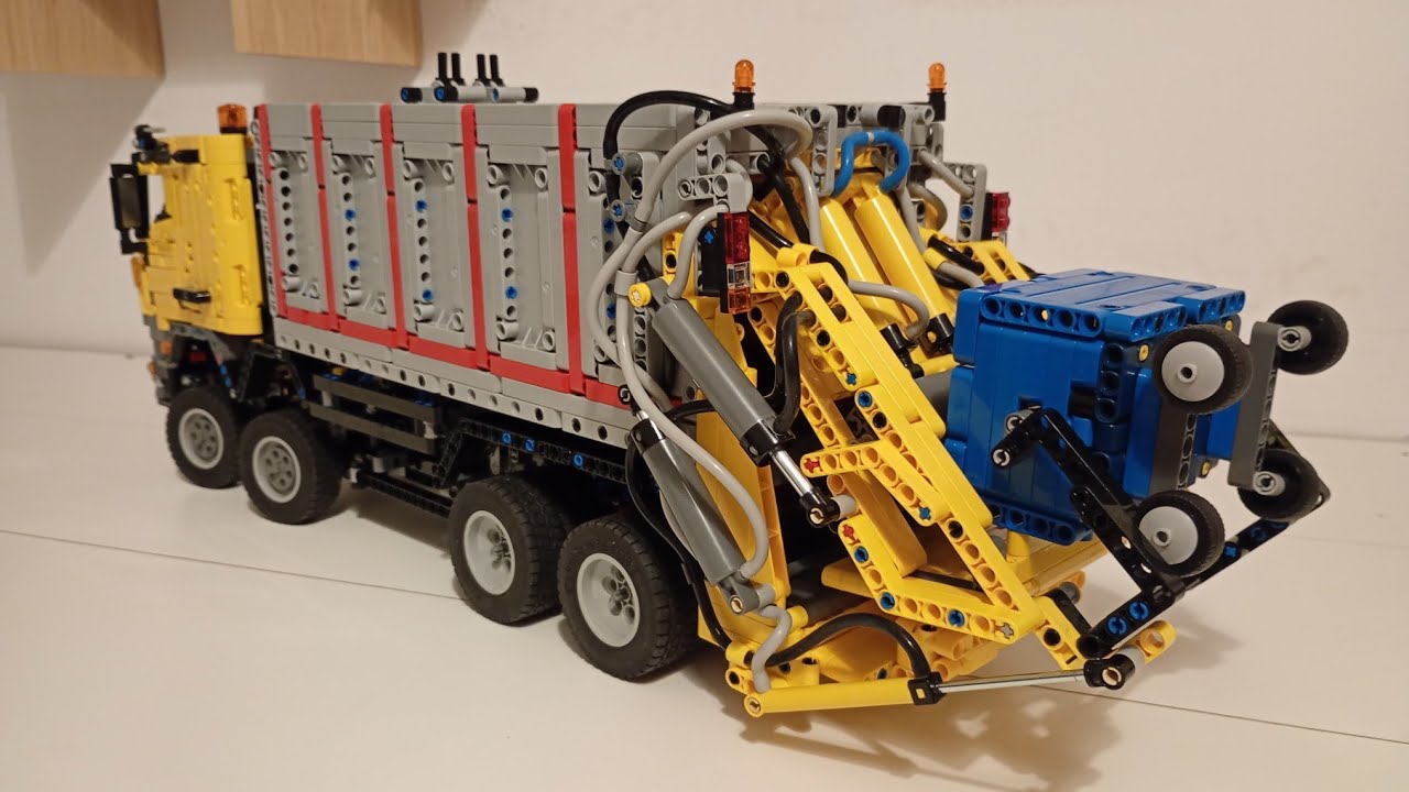 Lego technic - garbage truck moc 