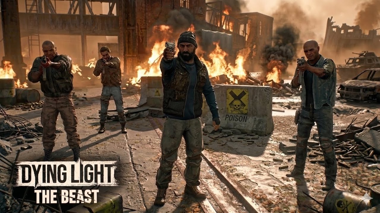 🔴 Dying Light: The Beast | Hidden Container  Mystery! 🏗️⚡ | Water Duct Mission | 