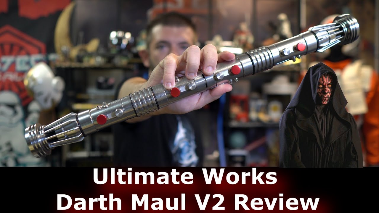 Ultimate Works Darth Maul V2 Lightsaber Review