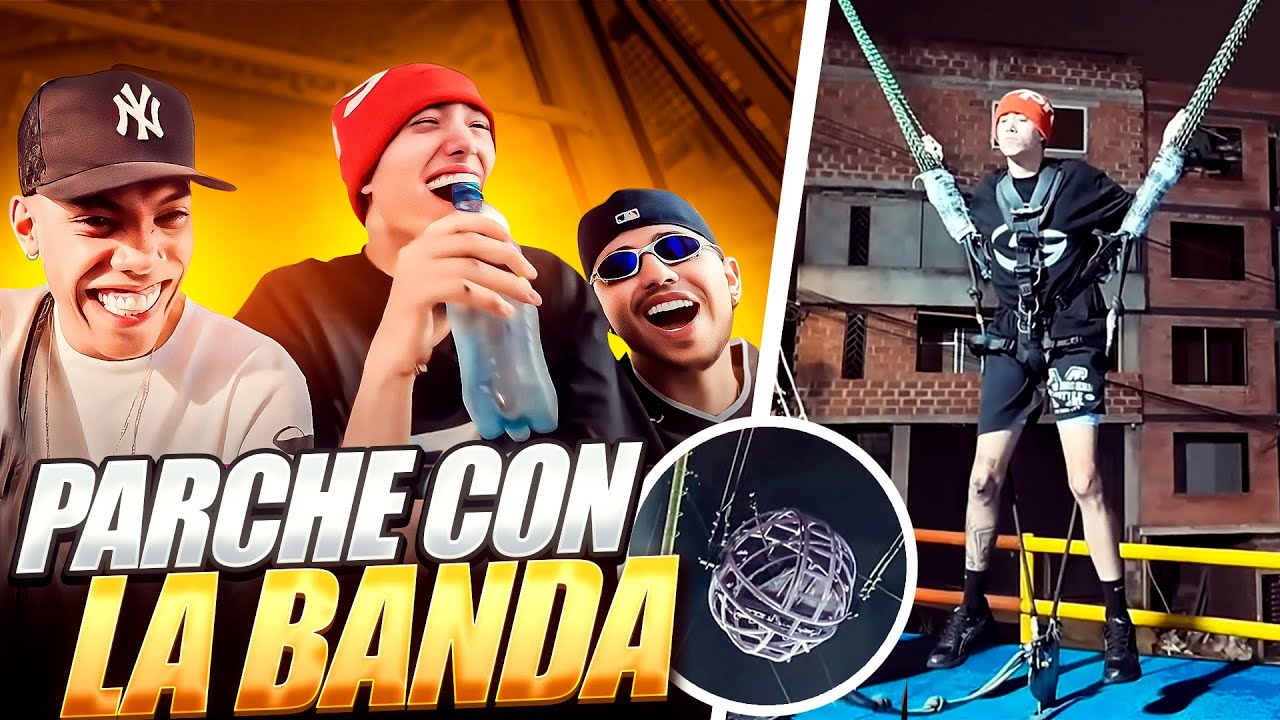 PARCHANDO EN METRO CABLE Y PARQUE DE DIVERSIONES CON JUANFER Y LA BANDA 🤣🔥