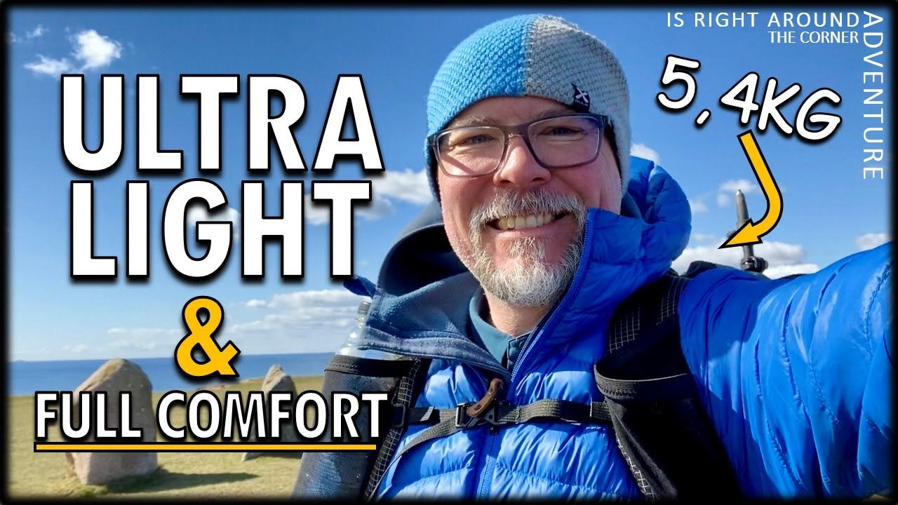 An ultra-light and full comfort 11,9 lbs backpacking gear list, nice!